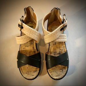 Dolce Vita Crisscross Wedge Sandals